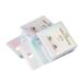 SOESFOUFU Eyebrow Drawing Ruler 2pcs Eyebrow Positioning Line Makeup Tools Eyebrow Wire Ruler Ink Eyebrow Mapping Ruler