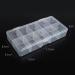 OLACD Grids Tip Box 10 Organizer Art Nail Transparent Reusable Number Empty Clear Nail Plastic Display False Number - Buy Online on GoSupps.com
