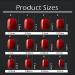576Pcs Short Press on Nails - 24 Color Full Cover Square Fake Nails for Women - Nail Salon Art DIY - Buy Online on GoSupps.com