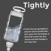 Vannon Dog Water Dispenser for Cage Leakproof Crate Water Bottle for Dogs & Cats & Rabbits Pet Auto Feeding Water Bottle Nozzle Diameter: 12mm  Top Fill  BPA Free 34oz Grey - Buy Online on GoSupps.com