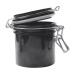 zabeto Eyelash Tool Glue Sealer Activated Carbon Glue Storage Box Grafting Eyelash Glue Storage Tank Black