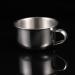FARUTA Men's Stainless Steel Shaving Soap Bowl & Mug Premium Shaving Cup with Handle for Ultimate Grooming - Buy Online on GoSupps.com