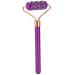 18 Germanium Stones Face Massage Roller - Portable Facial Care Tool for Home & Gifts | Purple - Buy Online on GoSupps.com