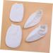 IMIKEYA 2 Paires Mitaines Paraffine ponge Housse pour Bain Mains Isolants Thermiques pour Soins Spa Blanc - Buy Online on GoSupps.com