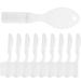 Combined 10 streams of wear-resistant prison toothbrush portable toothbrush toothbrush toothbrush in mini format mini toothbrush travel white household soft place nylon