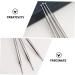 Solustre 3-Pack Stainless Steel Ear Cleaner - Inox Skin Care Tools Acupuncture Massage Accessories Meridian Massage Stick & Point Stickers - Buy Online on GoSupps.com