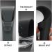 Heallily Razor Travel Case | Silicone Silver Protection Cover | 4-Piece Manual Shaving System & Toothbrush Holder for Men | Perfect for Air Travel - Buy Online on GoSupps.com