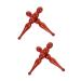 Clispeed 4 piece of acupuncture rod Rollstock Face massage device made of wood Point massage device wooden tools wooden roller massage device for the body of wooden equipment health care