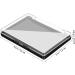 Ipetboom 1Pc Palette De Maquillage De Fard Paupi res En Plastique Magn tique Vide Palette De Maquillage Magn tique Avec Plateau De Fard Paupi res Vide Transparent Pour Fard Paupi res - Buy Online on GoSupps.com