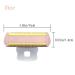 6PCS Shaver Replacement Heads for Flawless Body Rechargeable Shaver - Includes Velvet Bag and 2 Brushes - Buy Online on GoSupps.com