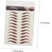 Beavorty 45 Sheets waterproof eyebrow stickers stickers eyebrow grooming sticker Styling stickers - Buy Online on GoSupps.com