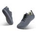 Shop Zzfaber Barefoot Shoes for Men & Women Trail Running Sneakers Fitness Shoes with Thick Sole Sizes 36-46 | Gray - Buy Online on GoSupps.com