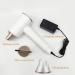 Cordless Hair Dryer 300W Rechargeable Blow Dryer 3 Heating/Speed & Cold Settings Portable Wireless Hairdryer for Travel Outdoor Home Contain 2 Nozzle - Buy Online on GoSupps.com