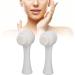 Facial Cleansing Brush Double-Sided 2 Pieces Standing Base Facial Cleansing Brush - Buy Online on GoSupps.com