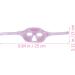 of 3 Half Reusable Cooling Eye Hot and Cold School Travel Sleeping Eye Swelling Relief Plaster Shape Set Blindfold Face - Buy Online on GoSupps.com