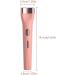 Curling Wand - Beauty Gadget Natural Looking Curls | Fast Heating Eyelash Curler Double-Sided Anti-Burn Electric Curler with Low Medium and High Temperature Settings for Natural-Looking Pink - Buy Online on GoSupps.com