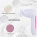 Cimenn 5-in-1 Electric Face Cleansing Brush & Massager - Pink | Pore Cleaner and Skin Exfoliator - Buy Online on GoSupps.com