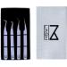 M LASH Set of 4 Diamond Grip Eyelash Extension Tweezers V2 - Japanese Steel Supply - V2LW - Buy Online on GoSupps.com