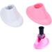 2pcs Soft Rubber Nail Polish Bottle Holder - Anti Spill Nail Polish Stand for Salon & Home Use - Perfect for Nail Art - Buy Online on GoSupps.com