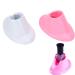 2pcs Soft Rubber Anti-Spill Nail Polish Bottle Holder Stand - Perfect for Salons | International Shipping Available - Buy Online on GoSupps.com