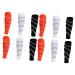 Healeved 6 Pairs Major Compression Running Leg Sleeves Jacket Calf Protector Sleeves Clay Pigeon Thrower Black Leg Protector Socks Calf Guard Nurses Compression Socks Breathable