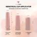 Reusable Menstrual Cup with Applicator - 100% Medical Grade Silicone for Easy Insertion & 12 Hour Wear (Small - Buy Online on GoSupps.com