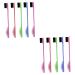 Angoily 10 Pcs Eyelash Brush Eyelash for Eyelash Extensions Makeup Items Brow Brush Comb Makeup Tools Modify 18x2cmx2pcs As Shownx2pcs