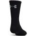 Under Armour Adult Cotton Crew Socks - 6 Black/Gray Pairs (Size Large) - Buy Online on GoSupps.com