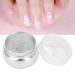 Silicon Nail Art Stamper with Lid - Perfect for Beginners & Professionals - Silver Schaber Stamper for Nail Studios & Nail Art Schools - Buy Online on GoSupps.com