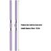 2022 New Ozgkee 2 PCS Yoga Sticks - Stainless Steel Humpback Correction Training Tool for Posture & Stretching - Purple Home Fitness Equipment - Buy Online on GoSupps.com