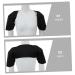 FRCOLOR Warm Shoulder Strap & Stabilizer - Women's & Men's Shoulder Pads for Posture & Comfort - Perfect for Football & Daily Wear (Black - Buy Online on GoSupps.com