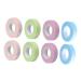 Beavorty 12 Rolls Lash Tape Lashes Tool under eye tape lash extension supplies fabric lash tape medical tape Grafting Eyelash Tapes non-woven fabric stickers breathable