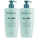 K RASTASE K RASTASE Resistance Bain Force Architecte Repair Shampoo for Damaged Hair with Pump Duo 2 x 500 ml