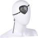 Beavorty prom props gear clock eye patch Decor Blindfold make up eye mask medium Black - Buy Online on GoSupps.com