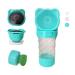 PetSoign 3 in 1 pet water bottle Food container garbage sack container travel.