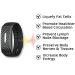 Matteo Ultrasonic Body Shape Wristband: Lymph Detox Magnetic Bracelet for Men and Women - Black - Buy Online on GoSupps.com
