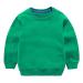 Taigood Kids Jumper for Boys Cotton Sweatshirt Long Sleeve T Shirts Pullover Autumn Winter Age 1-7 Years 6-7 Years Green