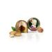 Vine Mixed Balls Pack - 10 Dark Chocolate Truffle Filled Treats with Pistachio Marzipan & Nougat | 200g - Buy Online on GoSupps.com