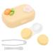 Cute Portable Contact Lens Case - Yellow Storage Box | International Shipping Available - Buy Online on GoSupps.com