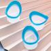 Eye Bath Cups Set - 10 Transparent Silicone Eye Cleaning Cups | Travel Wash Kit - Disposable & Sterile Eye Wash Solution - Buy Online on GoSupps.com