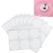 Eyeline glue pallet waterproof sticker paper 180pcs disposable eyelash glue holder waterproof sticker pallet paper pads are on jade stone