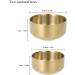Buy Benkeg Metal Razor Bowl - Durable Brass Shaving Cup for Men | Perfect for Facial Cleaning and Shaving Brushes - International Shipping Available - Buy Online on GoSupps.com