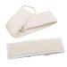 AKOAK Natural Cotton and Linen Bath Towel with Exfoliating Massage Brush - 1 Pack - Buy Online on GoSupps.com
