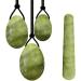 13 Types Yoni Egg Crystal Massage Stick Set - Natural Jade & Serpentine for Holistic Wellness - Buy Online on GoSupps.com