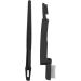 YAOGOHUA Silicone Plastic Black Ergonomic Handle with Folding Eyelash Comb for Makeup - Buy Online on GoSupps.com