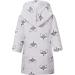 XINNE Soft Bathrobe for Boys & Girls | Cute Gray Fox Flannel Hoodie Pajamas for Toddlers & Babies | Cozy Sleepwear for Ages 5T - Buy Online on GoSupps.com