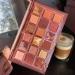 DUnLap Beauty Palette Makeup Matte Matte Makeup Brushes 18 Color Eyeshadow Palette Pigmented Pigmented Eyeshadow Palette - Buy Online on GoSupps.com