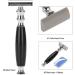 Men s Stainless Steel Double Edge Razor - Classic Shave Safe Hair Removal with Blade Cover - Buy Online on GoSupps.com