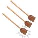 VENEKA PU Leather Fly Swatter Heavy Duty Manual Fly Swatter with Wood Handle Leather Fly Swatter for Indoor and Outdoor Reusable Easy to Use - Buy Online on GoSupps.com