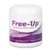 Free-Up Professional Massage Cream, Fragrance-Free, Great Glide, Lubricity, Tissue Perception, Perfect for Physical Therapy, Massage Versatile, Non-Greasy, 8 Oz Jar, Made in The USA 8 oz. Jar